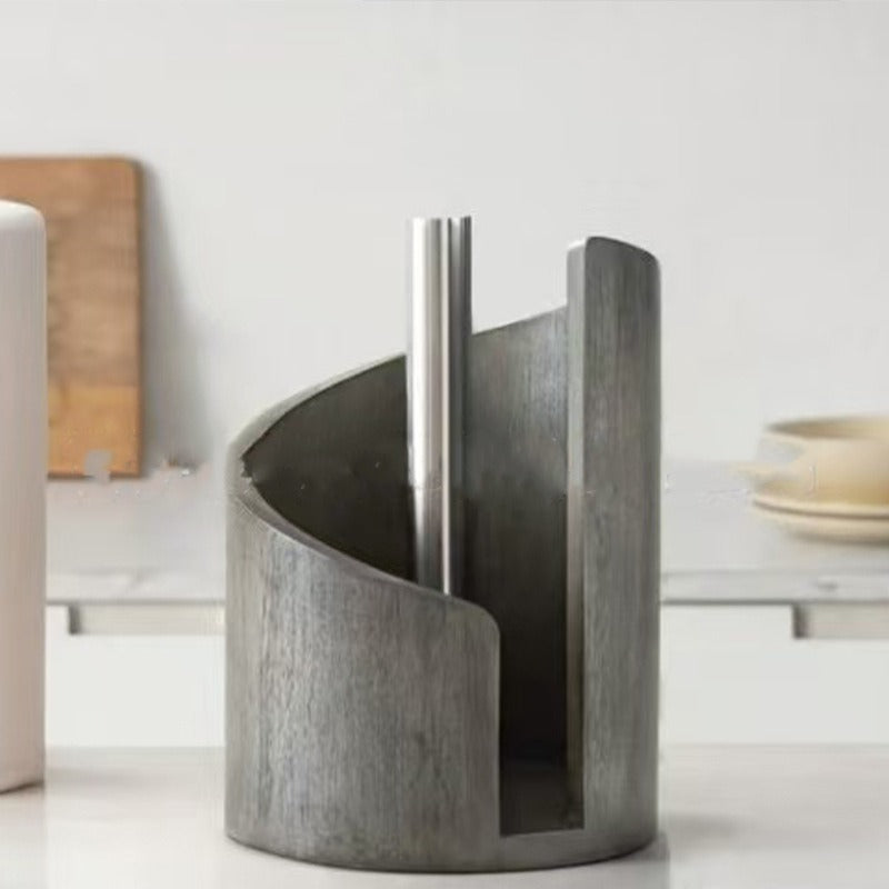 RustiRoll – Solid Wood Paper Towel Holder