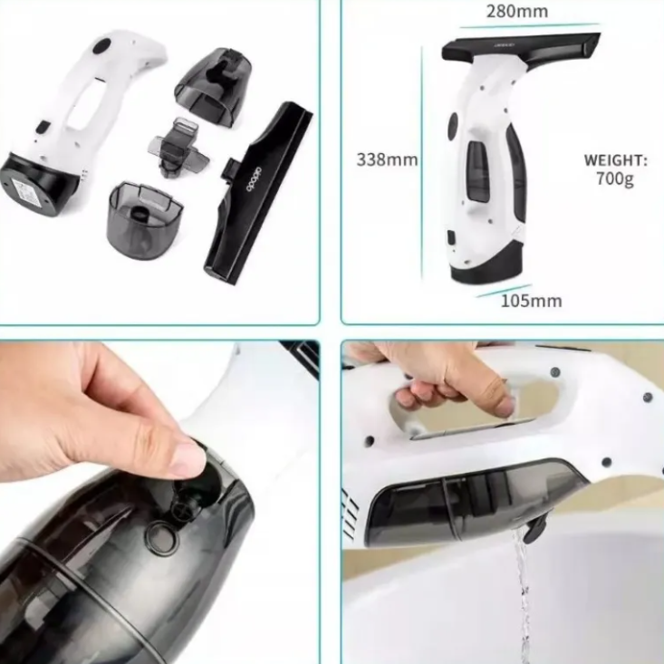 ClearSwipe Pro – Cordless Window Vacuum Cleaner