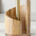 RustiRoll – Solid Wood Paper Towel Holder
