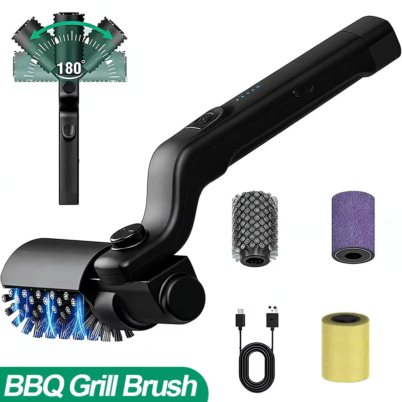 GrillVortex ? Motorized Cordless Grill Power Cleaner