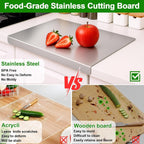 Stainless Steel Dough Board