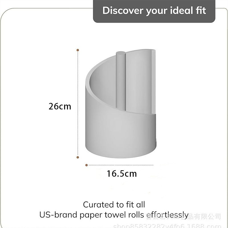 RustiRoll – Solid Wood Paper Towel Holder